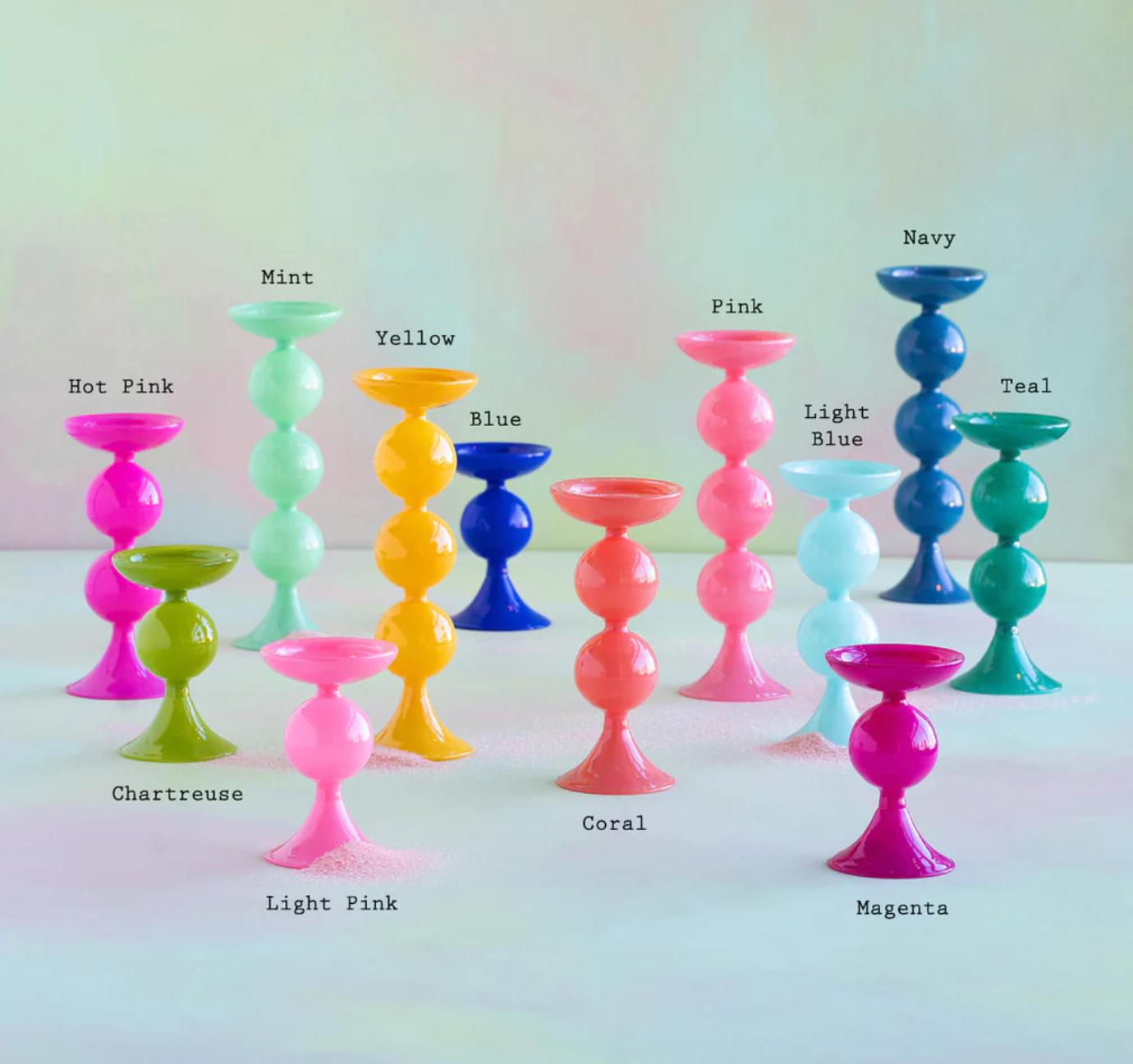Sugar Plum Pillar Candle Holder