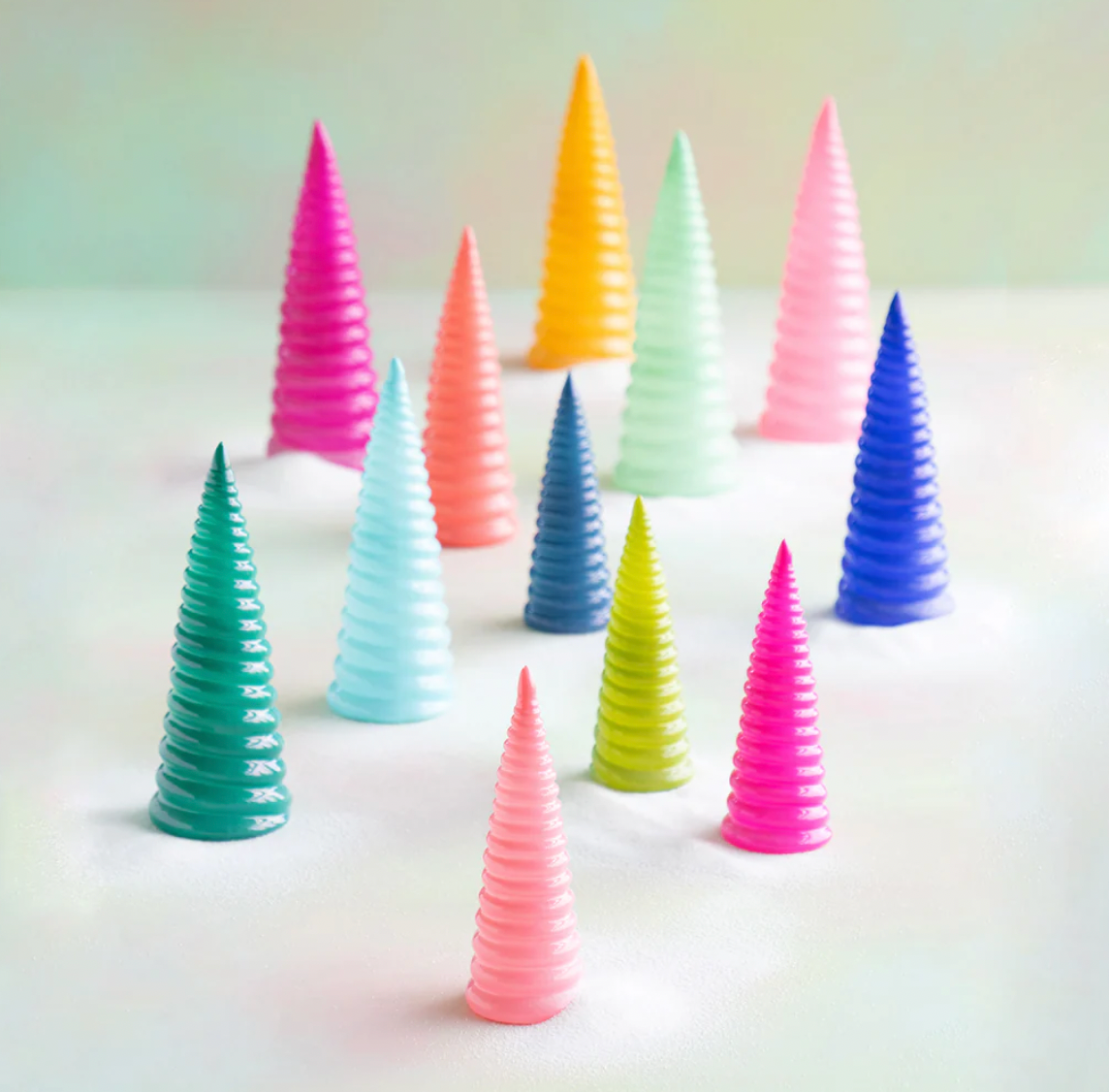 Sugar Swirl Cone Tree
