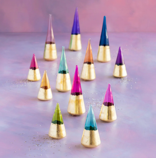Rainbow Gold Leaf Cone Tree