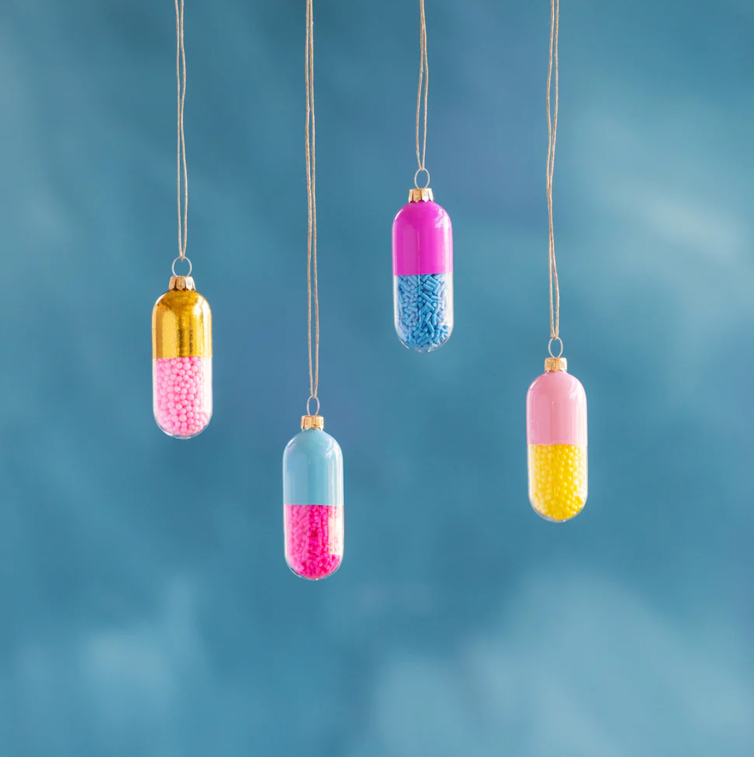 Happy Pill Ornament