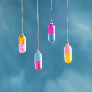 Happy Pill Ornament