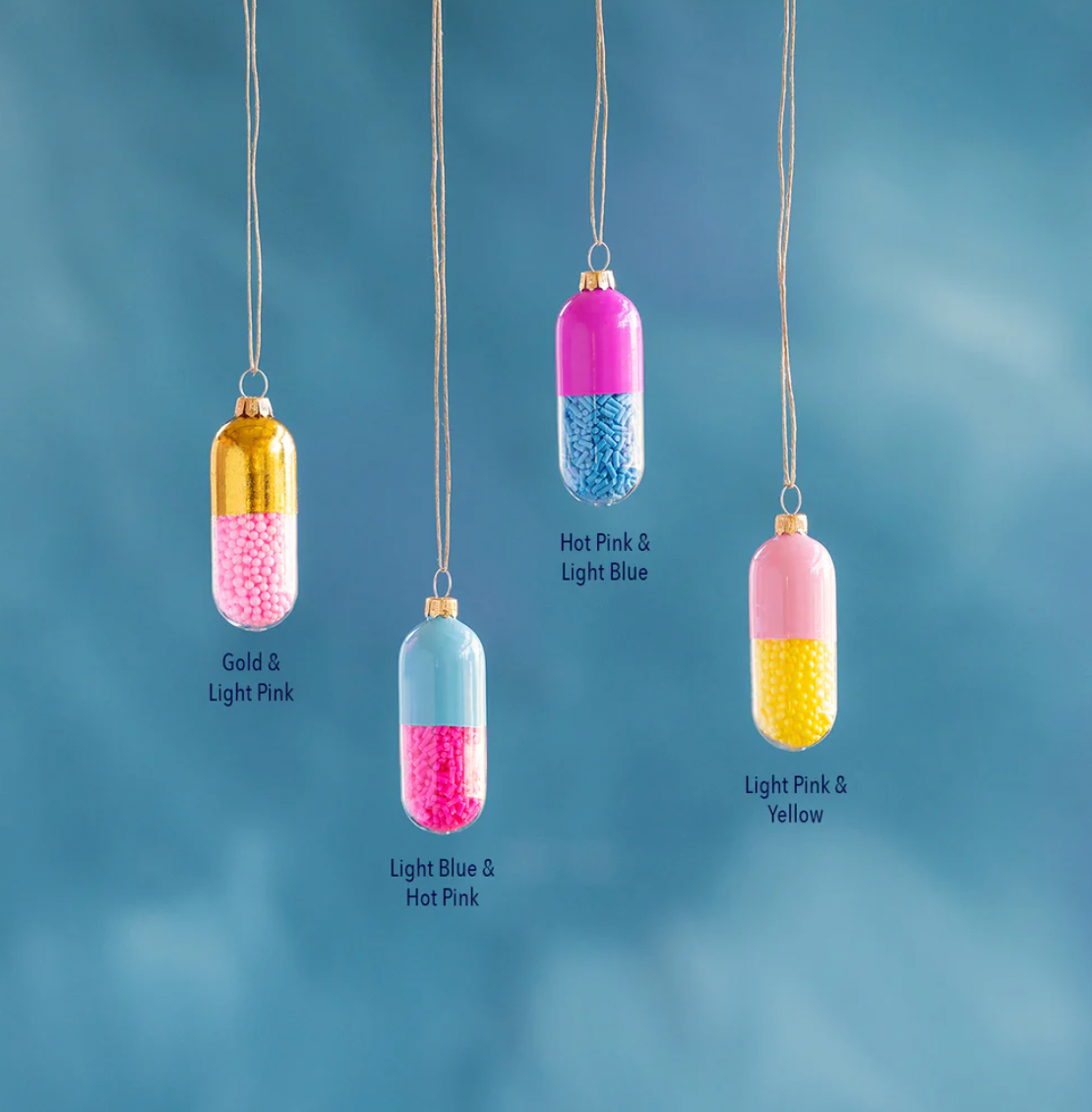 Happy Pill Ornament