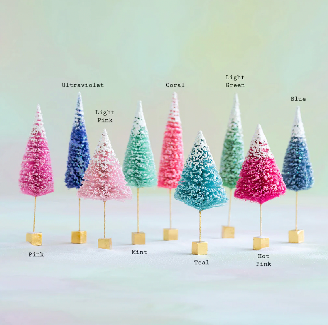 Frosted Sugar Sisal Tree- Medium