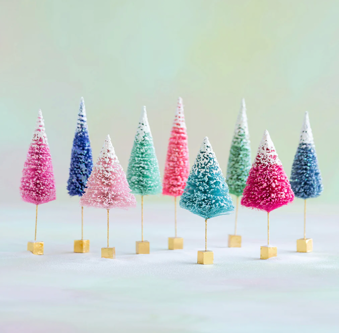 Frosted Sugar Sisal Tree- Medium