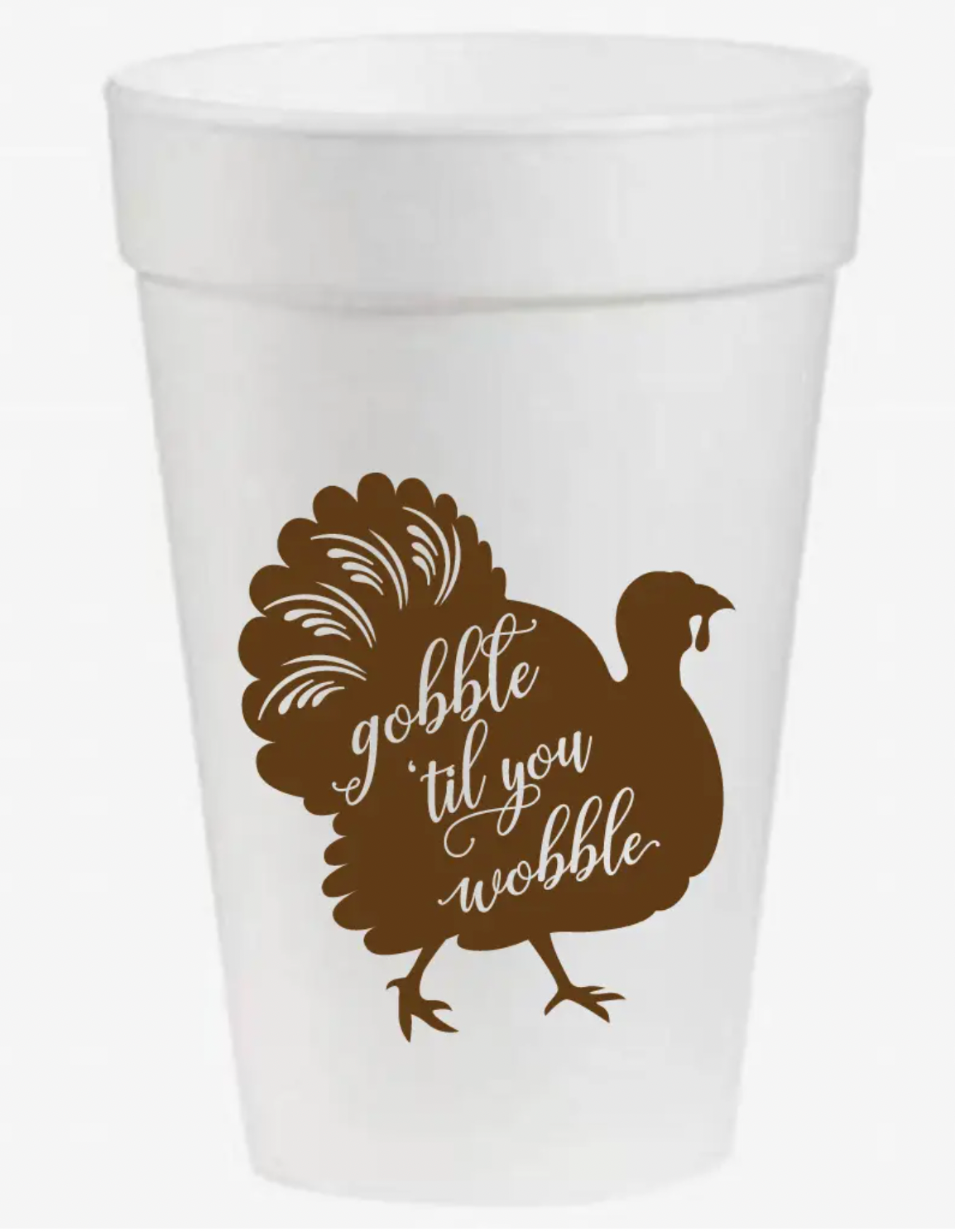 Goggle till You Wobble Styrofoam Cups