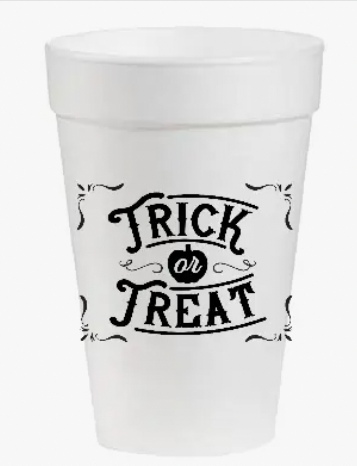 Trick or Treat Styrofoam Cups