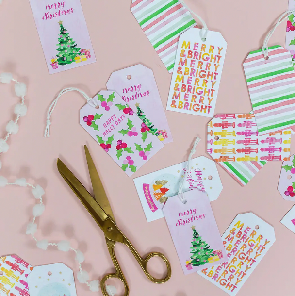 Merry and Bright Gift Tags