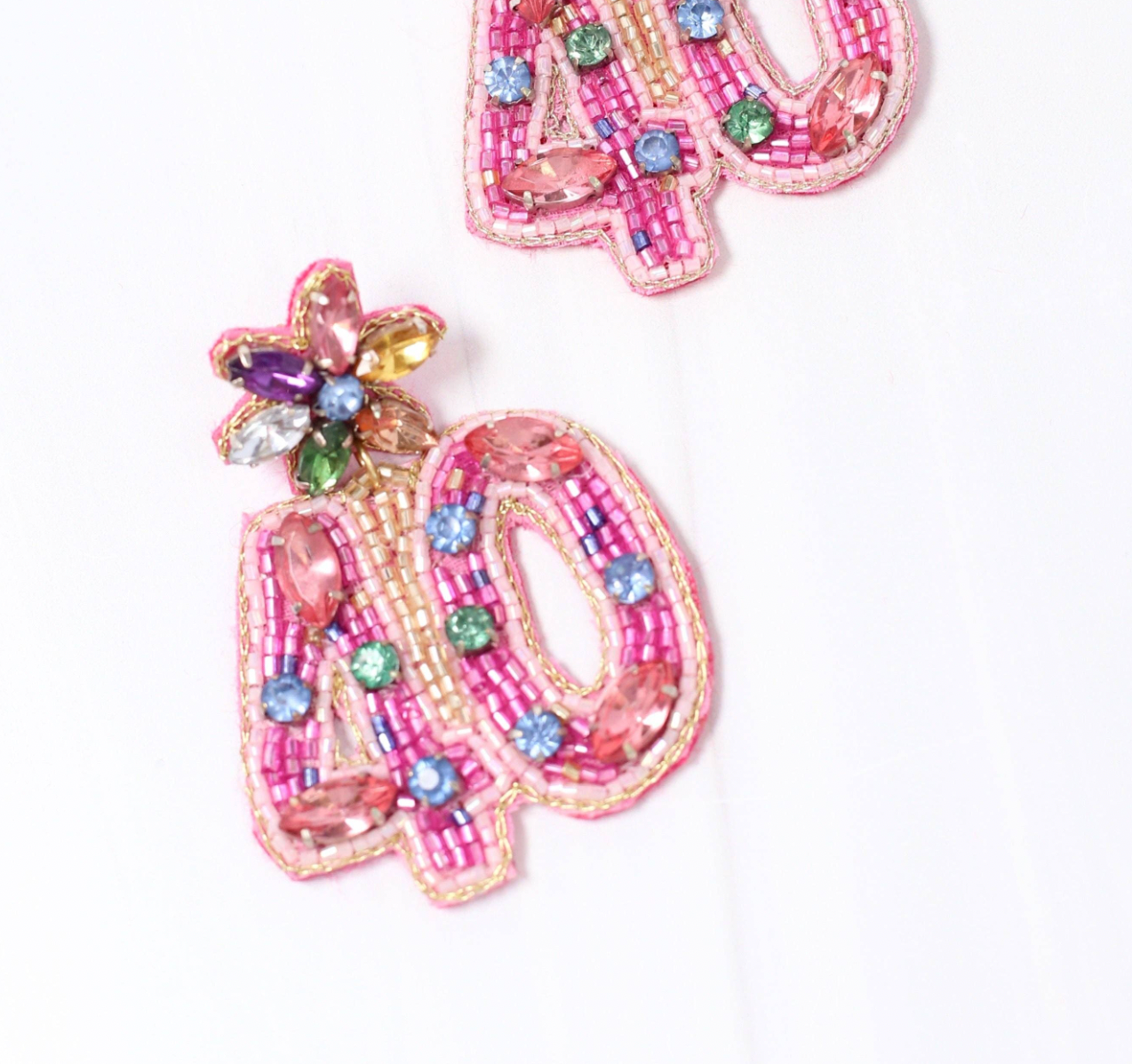 40 Beaded Earrings