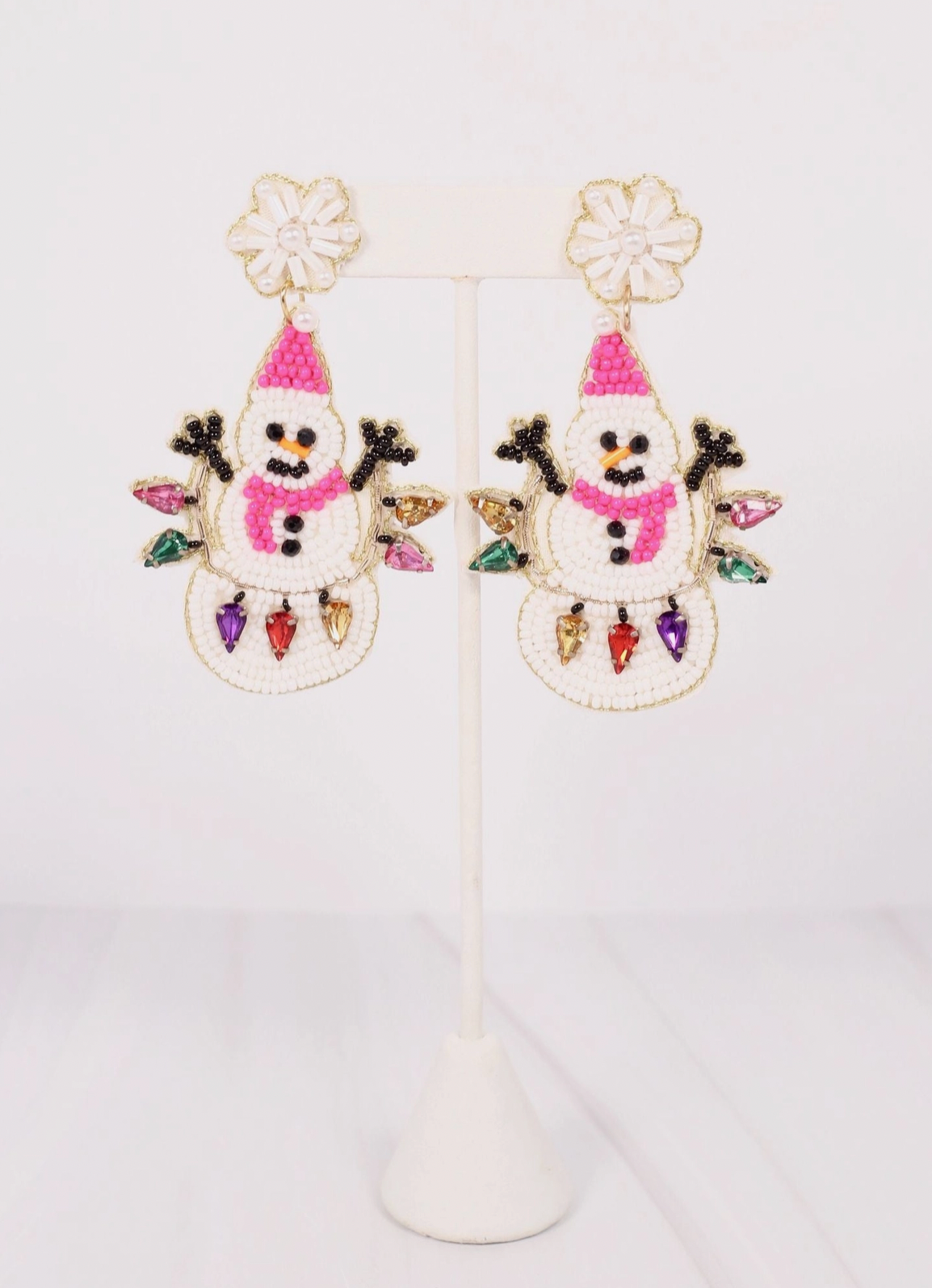 Frosty Snowman Earrings