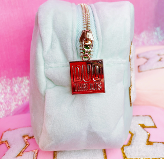 Chenille Sorority Cosmetic Bag