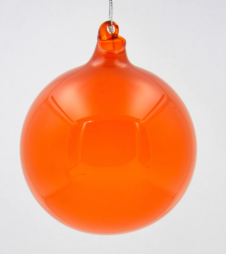 Jim Marvin Bubblegum Ornament Persimmon Red