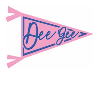 Sorority Pennant Decal