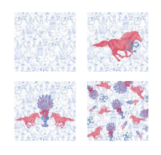 Dallas Acrylic Scalloped Tray