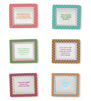 Sassy Wise Saying Desk Tray