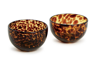 Tortoise Print Tidbit Bowl