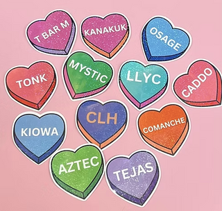 Convo Heart Decal