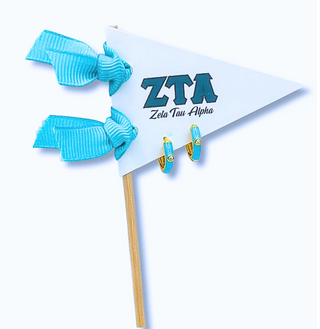 Sorority Huggie Hoops