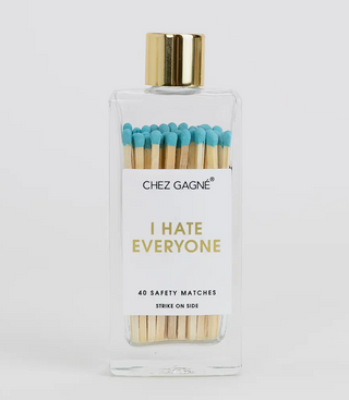 Glass Bottle Matches