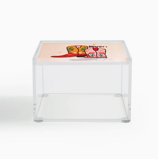 Howdy Boots Lidded Box