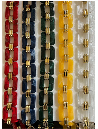 Clear Acrylic Square Strap