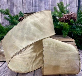 Metallic Mesh - Gold 4x10