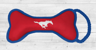 SMU Mustangs | NCAA Officially Licensed | Bone Dog Toy