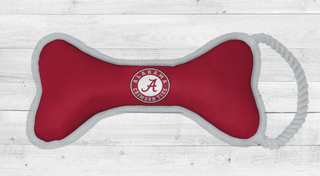 Alabama Crimson Tide | NCAA Officially Licensed | Bone Dog Toy
