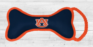 Auburn Tigers | NCAA Officially Licensed | Bone Dog Toy