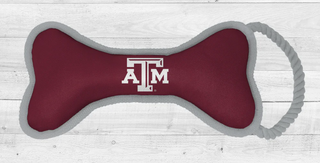 Texas A&M Aggies | NCAA Officially Licensed | Bone Dog Toy