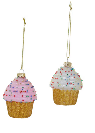 Tiny Cupcake Ornament