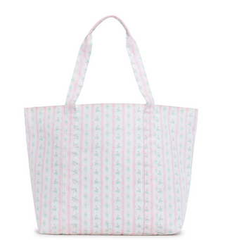 TRVL - XL Jumbo Tote - Ribbon Floral