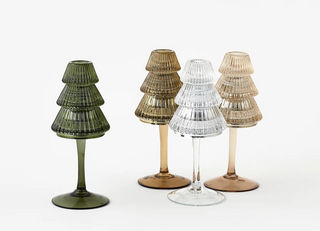 Tree Taper Candle Holder on Pedestal Base