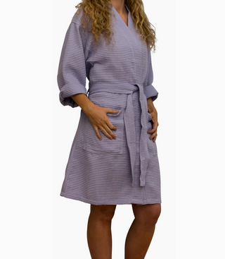 Waffle Robe with Monogram
