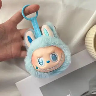 Lafufu Plush Head Keychain