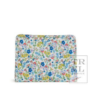 TRVL - Roadie MEDIUM Posies Zipper Pouch