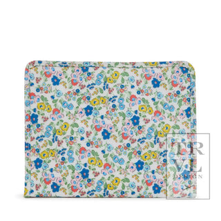 TRVL - Roadie LARGE Posies Zipper Pouch