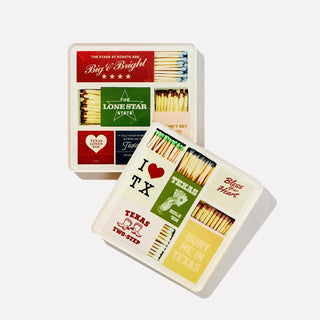 Texas Matchbook Coaster