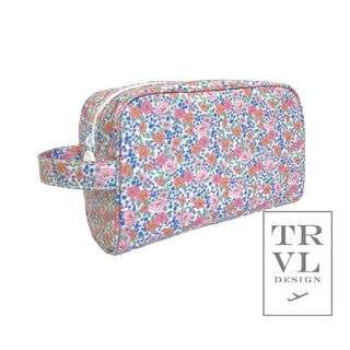 TRVL - Stowaway Garden Floral Toiletry Bag