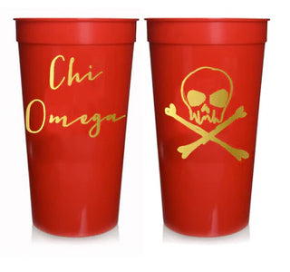 Gold Foil Stadium Cup