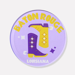 Baton Rouge, Louisiana Acrylic Drink Coaster