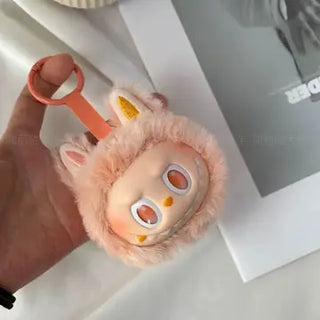 Lafufu Plush Head Keychain