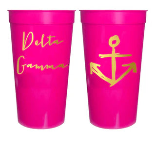 Gold Foil Stadium Cup