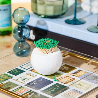 Golf Ball Match Striker with Green Matches
