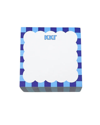 Sorority Scallop Note Cube