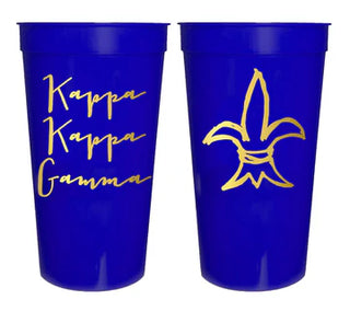 Gold Foil Stadium Cup