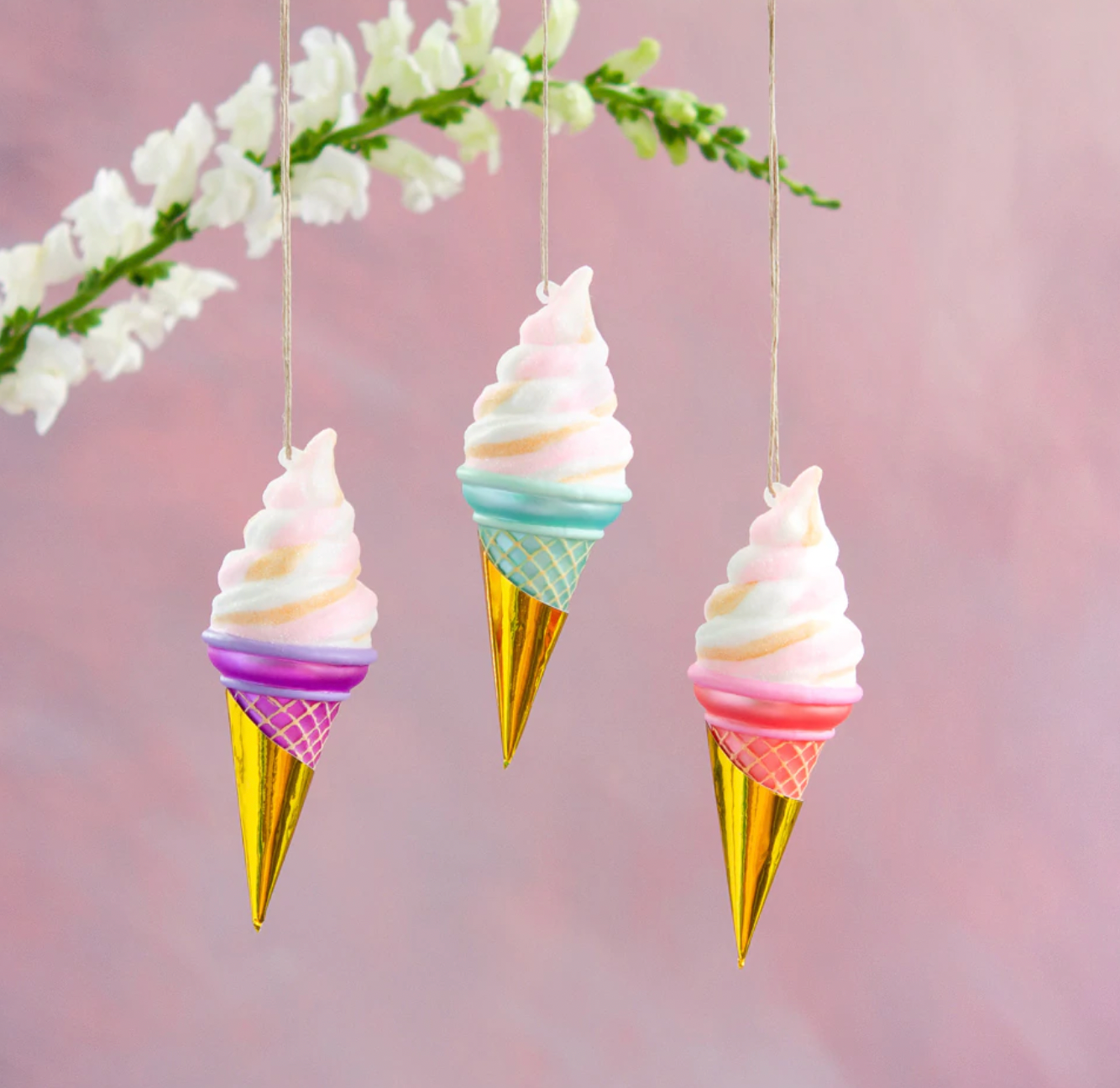 Ice Cream Cone Swirls