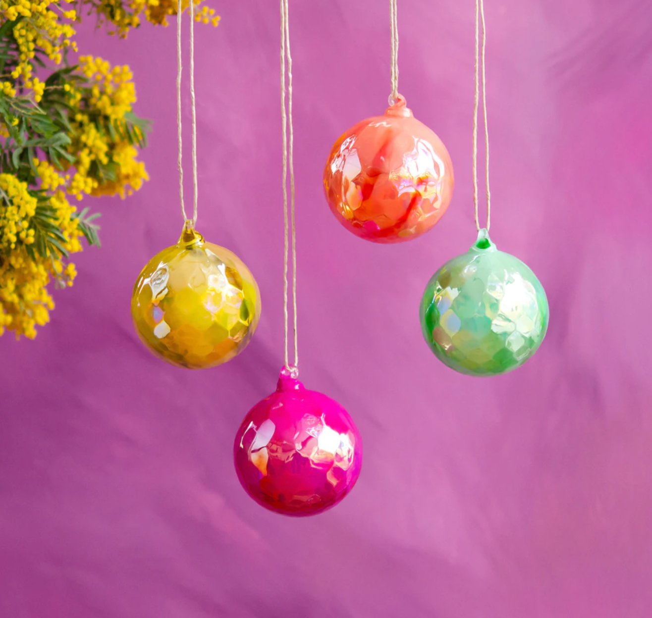 Saturated Ball Ornament