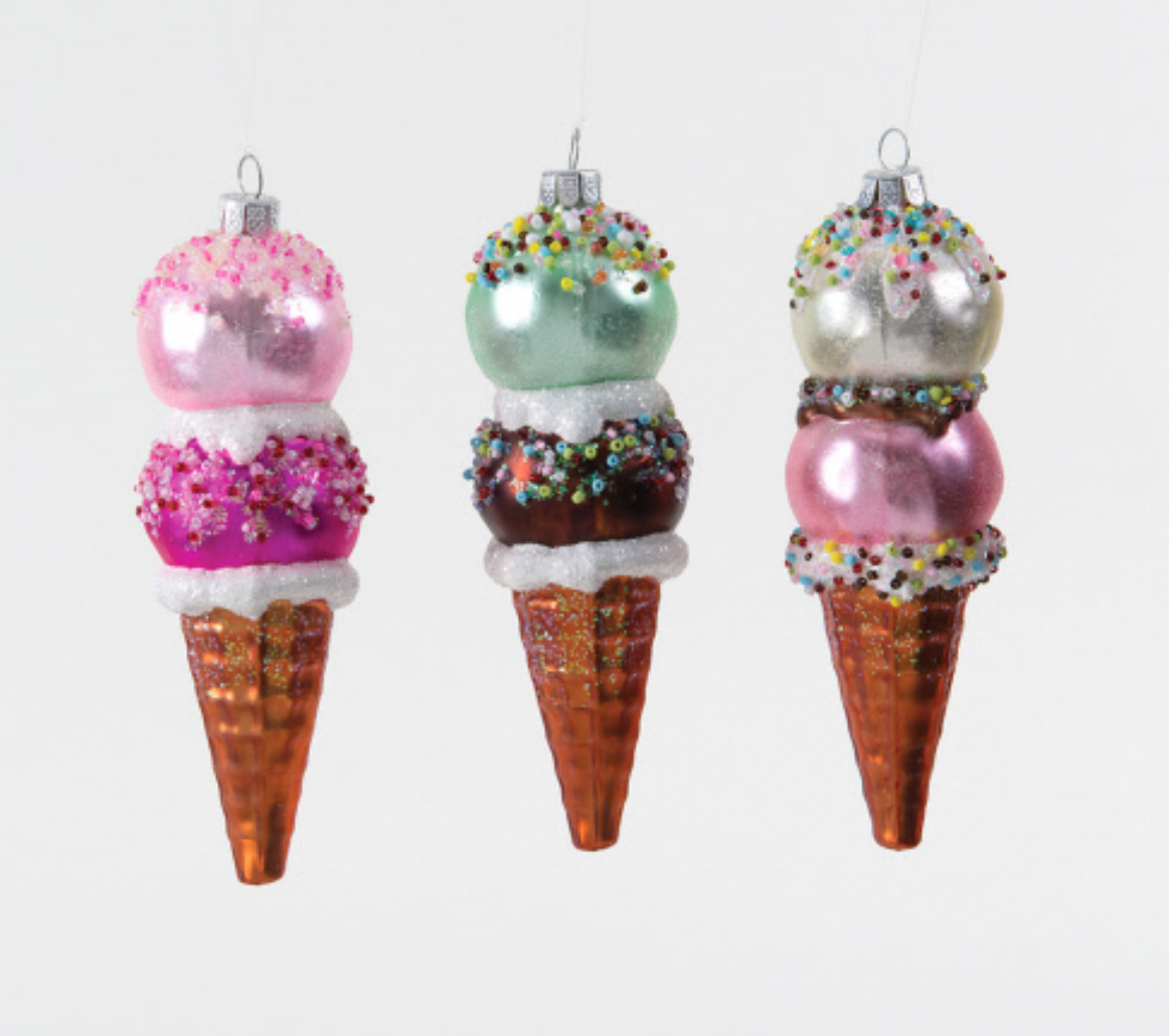 Candy Scoop Christmas Ornaments