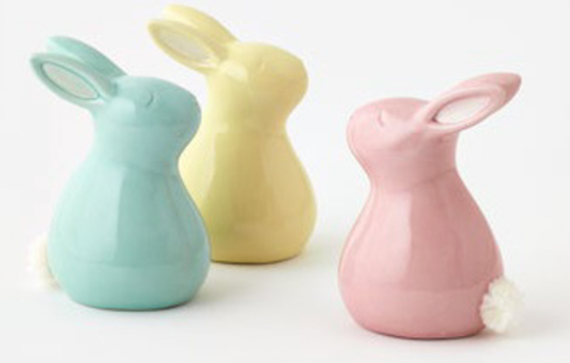 Ceramic Bunny Figurine