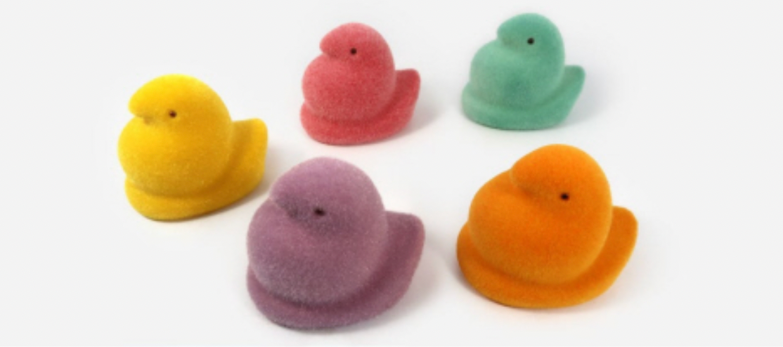 Flocked Peeps- Medium